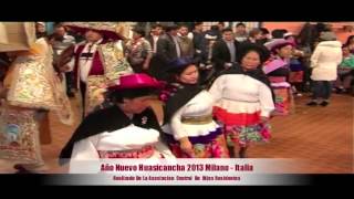 Año nuevo 2013 Huasicancha Milano - Italia