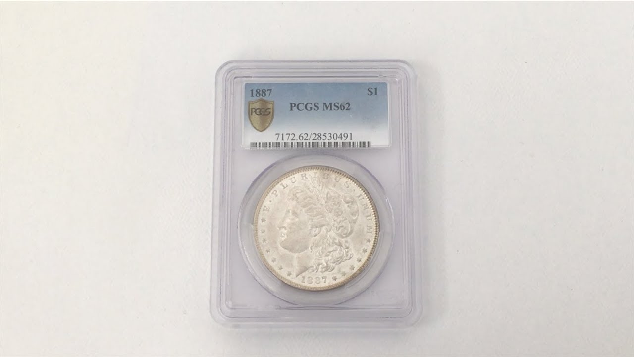 PCGS Morgan Dollars US 90% Silver Coins USA - YouTube