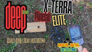 Deep Dive: Minelab X-Terra Elite FE settings - Compaired to The Equinox 900.