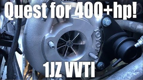 Quest to 400HP 1JZ VVTI PART 1