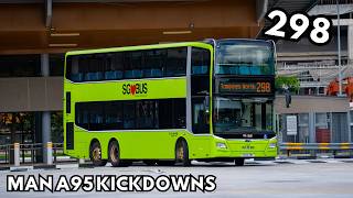 [GAS] Kickdowns - SG6210J on Service 298 - MAN ND323F A95 Euro 6 Gemilang