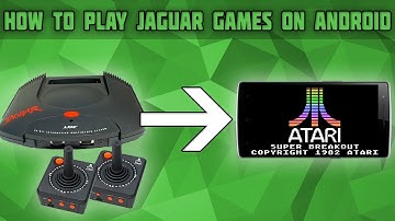 How to Play Atari Jaguar Games on Android! Virtual Jaguar Setup Tutorial! Jaguar Games on Android!