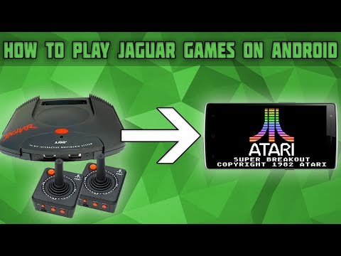 How to Play Atari Jaguar Games on Android! Virtual Jaguar Setup Tutorial! Jaguar Games on Android!
