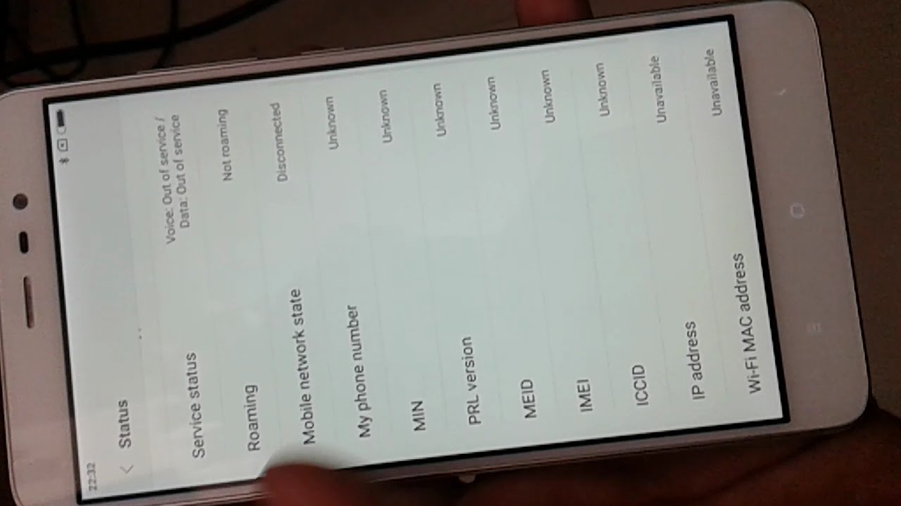 Redmi Note 3 Imei