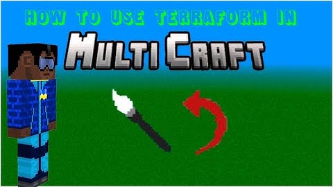 How To Use Terraform In MultiCraft 🎮 MultiCraft - Build and Mine Tips and Tricks @DogTuberGaming