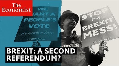 Brexit: what would a second referendum look like?