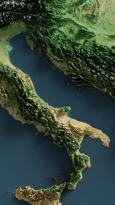 Satellite Map of Europe