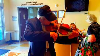 Senior with dementia plays violin beautifully!!!