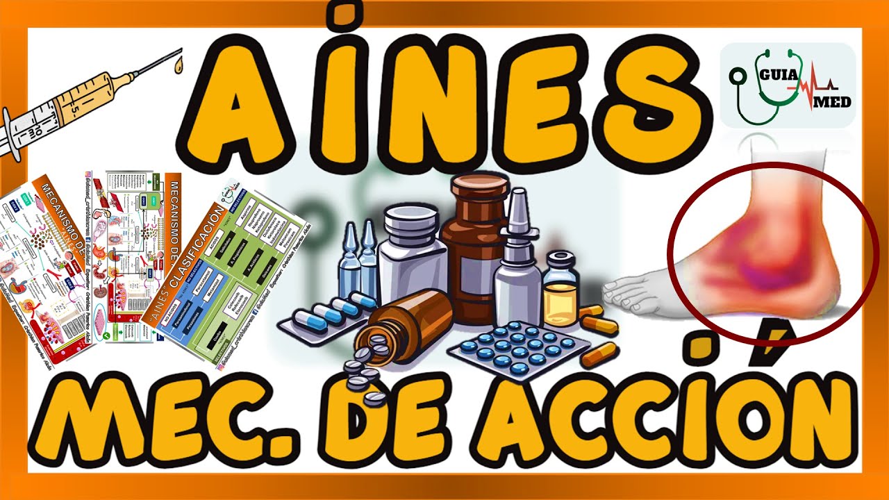 AINES MECANISMO DE ACCIÓN COX 1 COX 2 | GuiaMed
