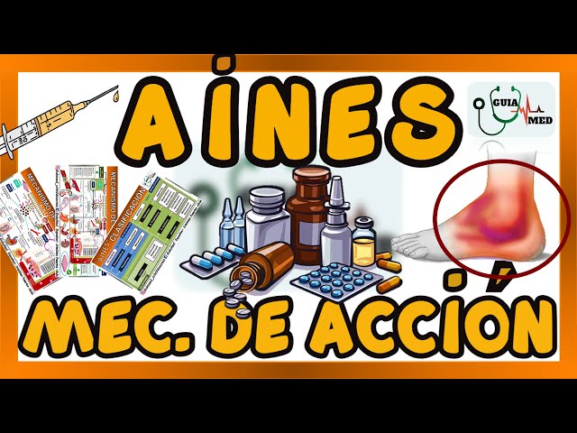 AINES MECANISMO DE ACCIÓN COX 1 COX 2 | GuiaMed