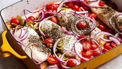 Mediterranean Baked Cod Recipe