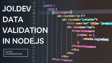 How to use Joi validation with code along demonstrations