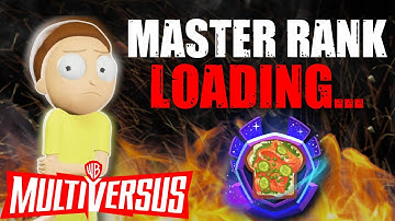Can My Morty Hit Master Rank In Multiversus? | (High Level Morty Gameplay)