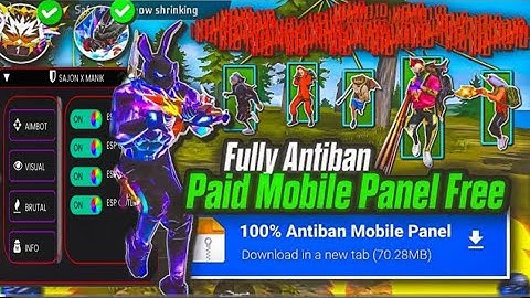 OB51 Update ⚡ Free Fire Max Panel Injector | Auto Headshot + Aimbot Hack | 100% Rank Working