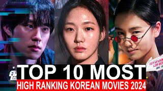 Top 10 Highest Rated Korean MOVIES 2024 | Best Movies To Watch On Netflix, Disney Plus, Viki, Hulu