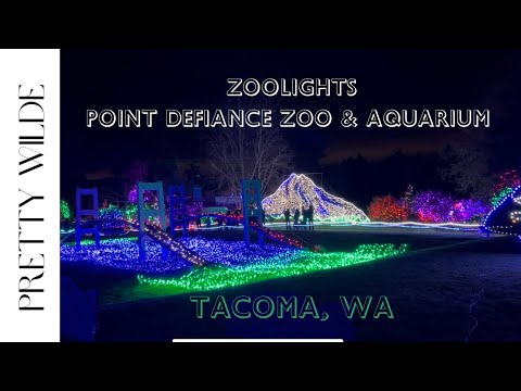 Video: Holiday Light Shows i Seattle og Tacoma, Washington
