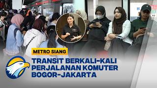 PERJUANGAN! Transit Komuter Bogor Menuju Jakarta Setiap Pagi - [Metro Siang]