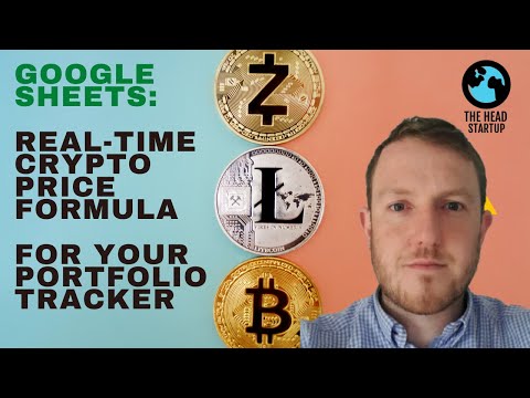 Real-time Crypto Prices On Google Sheets (explained Simply)
