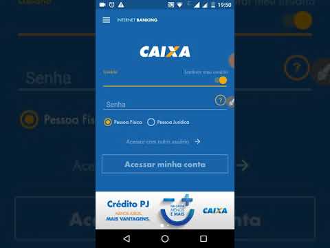 Como Cadastro Celular para notificações no aplicativo Caixa.