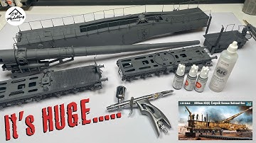 Painting the largest model I