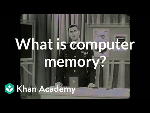 What is computer memory? | Journey into cryptography | Computer Science | Khan Academy