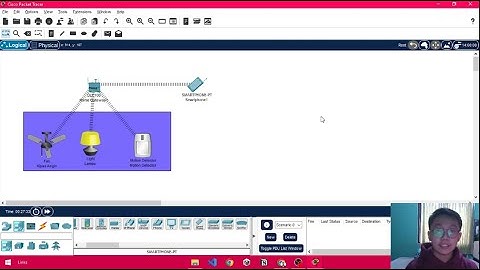 IoT Smart Home Using Cisco Packet Tracer
