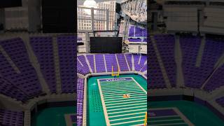 The build series is COMPLETE but Brickletics is just getting started! 💡🧱 #nfl #football #skol #lego