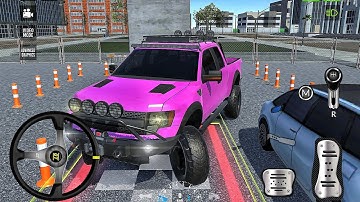 4x4 Monster Truck Parking Multi-Level Autopark Levels 76 - Car Game Android Gameplay