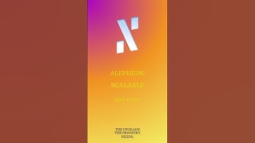 $ALPH IS THE BEST 🔥 #alph #alephium #crypto #web3