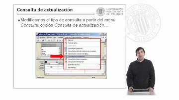 Microsoft Access - Consultas de acción | 12/33 | UPV
