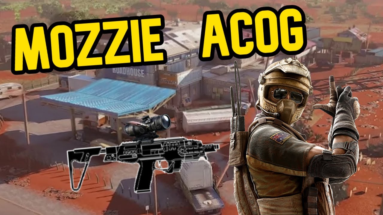 Acig R6 Mozzie ACOG in Rainbow Six Siege - YouTube
