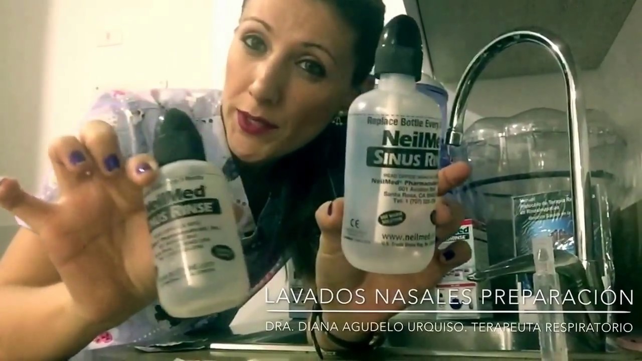 Lavado Nasal preparación 