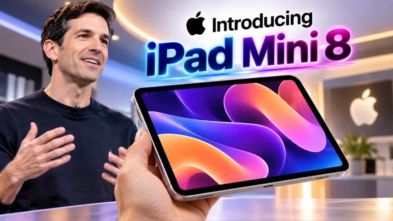 iPad Mini 8 (2026) LEAKED — Official Code Confirms Apple's Pocket