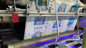 How to print QRcode on Plastic Film by CYCJET UV High Resolution Inkjet CodingMarkingPrinting system