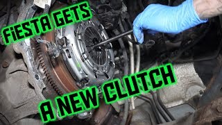 Ford Fiesta Gets a New Clutch!!