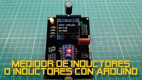 Medidor de bobinas o inductores con Arduino y display oled