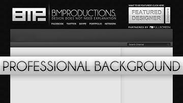 Professional Background - Speed Art (BMProductions)