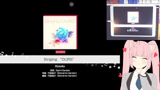 「バンドリ」BanG Dream! : Singing “OURS” [Expert] (w/handcam)