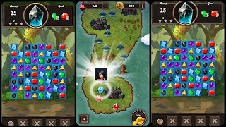 Dark Jewel - Match 3 Puzzle Game (Gameplay Android) screenshot 1