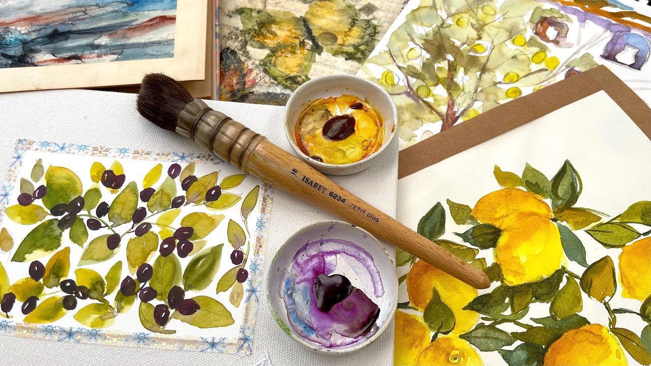 Review of Etchr Sketchbook and Helpful Tips about Etchr Watercolor