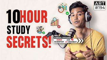 FULL DAY ROUTINE by AIR-4, IIT Bombay, ISRO, BARC #iitjee #neet #gate #isro #ART #podcast