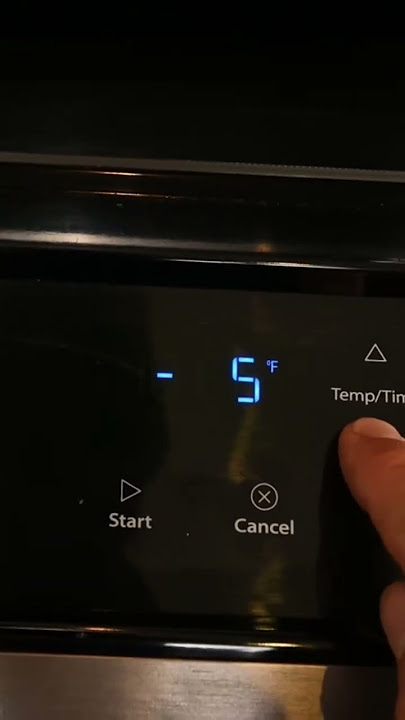 Electric Oven Calibration Whirlpool Range