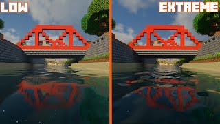 Chocapic13 V9 Low vs Extreme | Shader Comparison