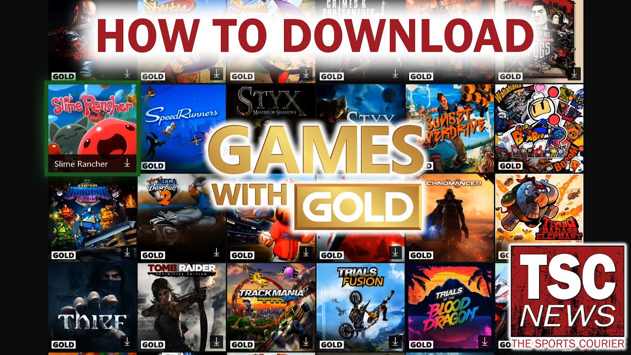 gear Footpad støj How to Access and Download Xbox Live Games with Gold - YouTube