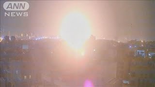 イスラエルがイランを直接攻撃　首都テヘラン近郊で6回の爆発音(2025年6月13日)