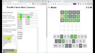 Solve Wordle612 (Hard Mode): 2/21/2023 screenshot 4