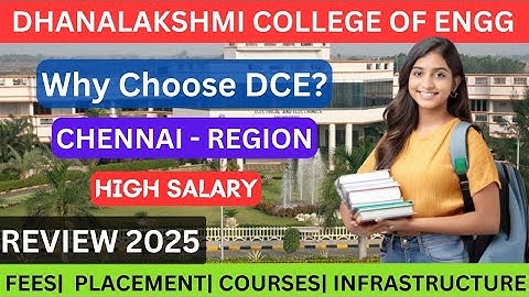 Dhanalakshmi College Of Engineering - Full Detailed Review in Tamil | #dhanalakshmi #tnea #cutoff