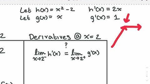 [2.4] Differentiability & Continuity