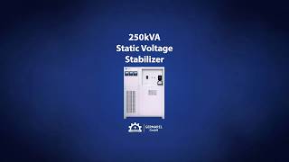 ST-GER Static Voltage Stabilizer 250kVA 3 Phase by Germarel