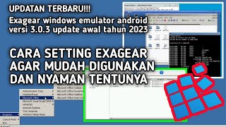 EXAGEAR UPDATE 2023!!! Cara setting exagear agar mudah digunakan dan nyaman saat di operasikan screenshot 3
